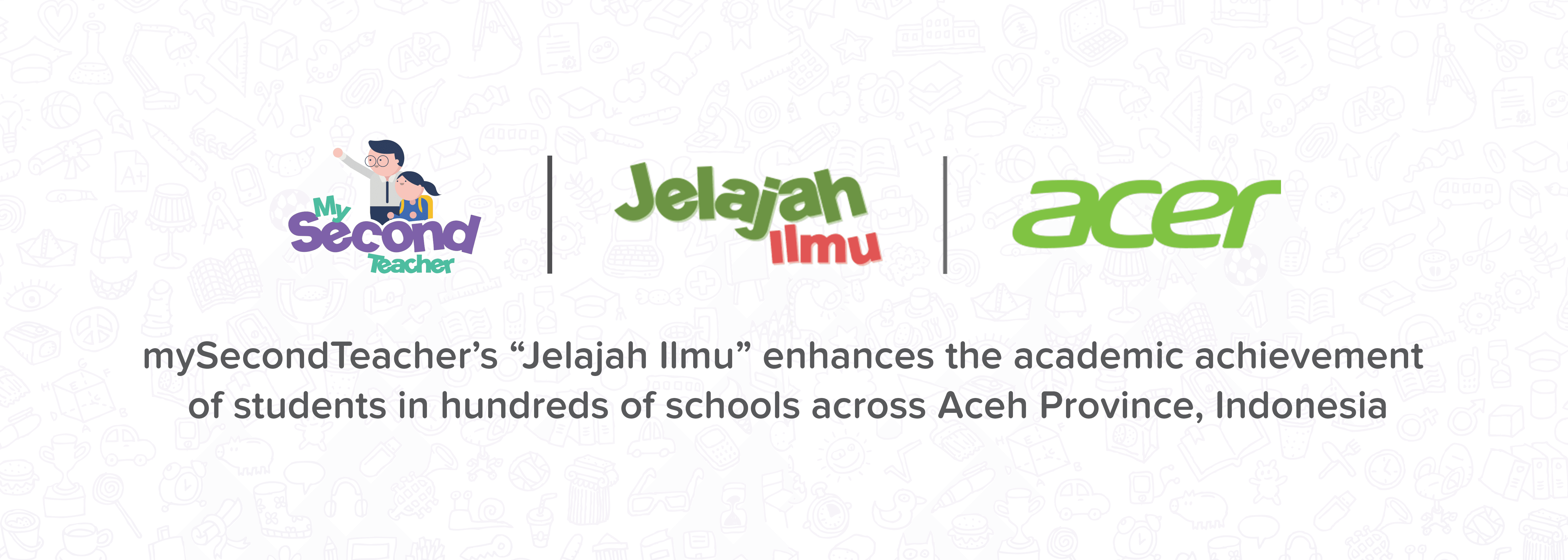 mySecondTeacher’s “Jelajah Ilmu” enhances the academic achievement of students in hundreds of schools across Aceh Province, Indonesia